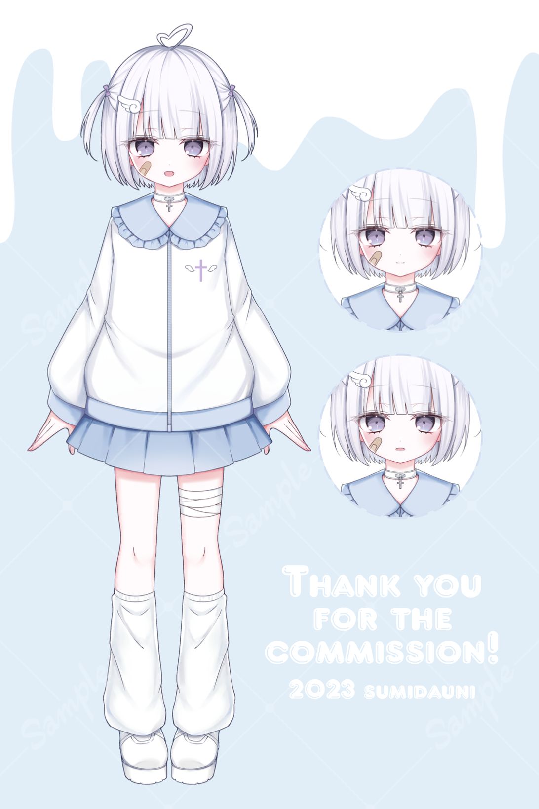 ゆん様ご依頼用 2023 個人歌い手様ご依頼 立ち絵イラスト