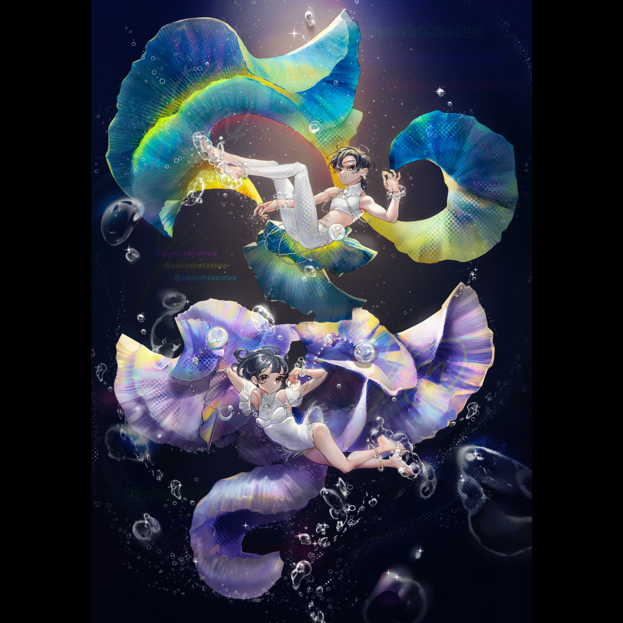 ✦original character's illustration✦Aquarium🫧-1