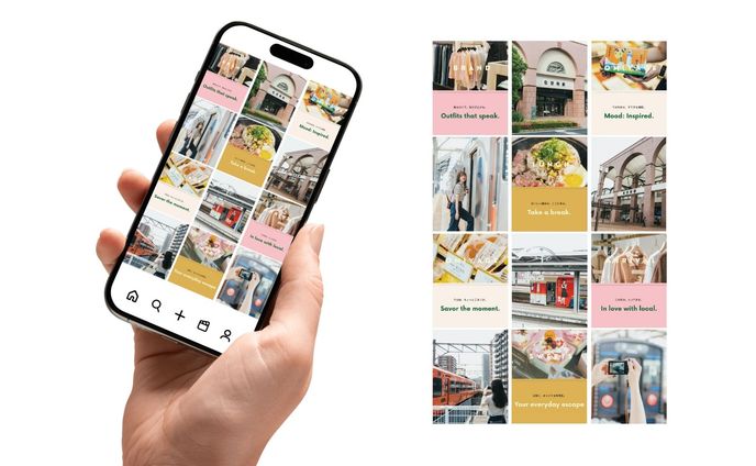 佐世保駅えきまち1丁目さま・インスタデザイン