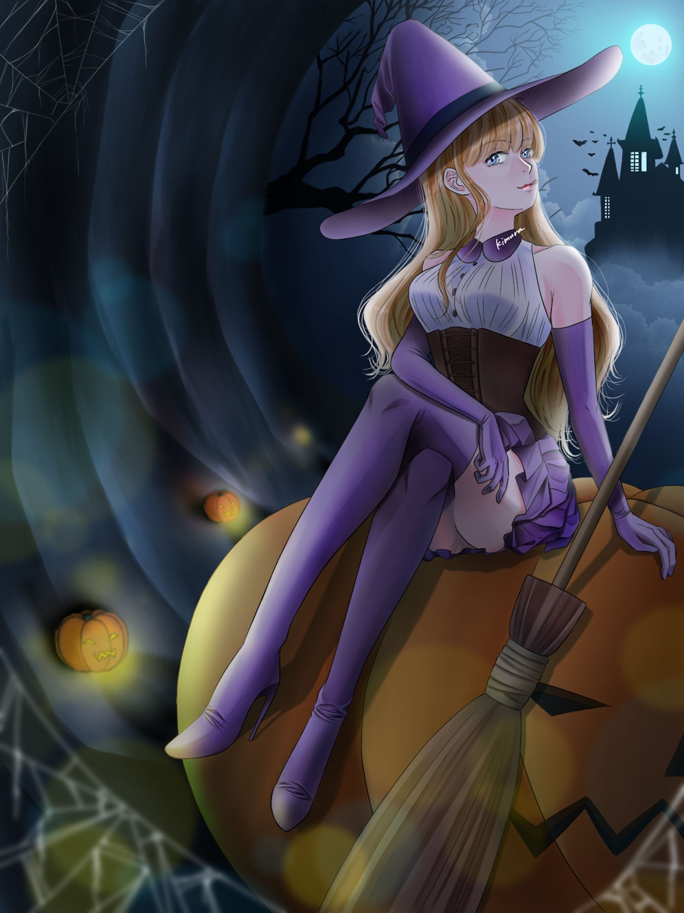 ハロウィンイラスト（クール）-1