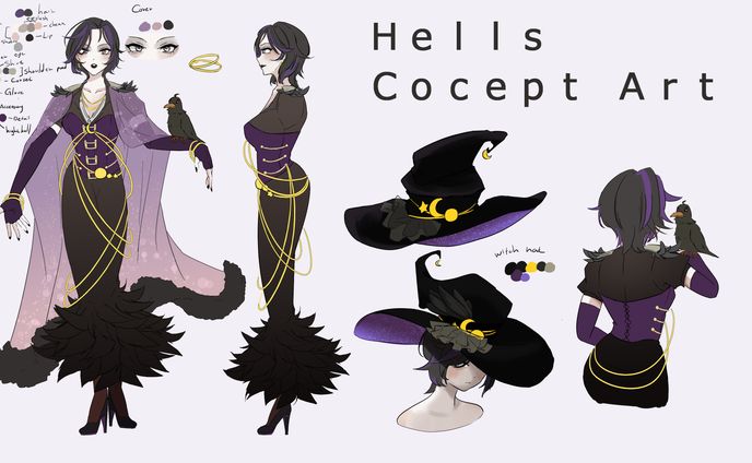 Hells　キャラデザ