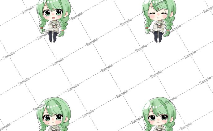 2頭身SDイラスト【ご依頼実績】