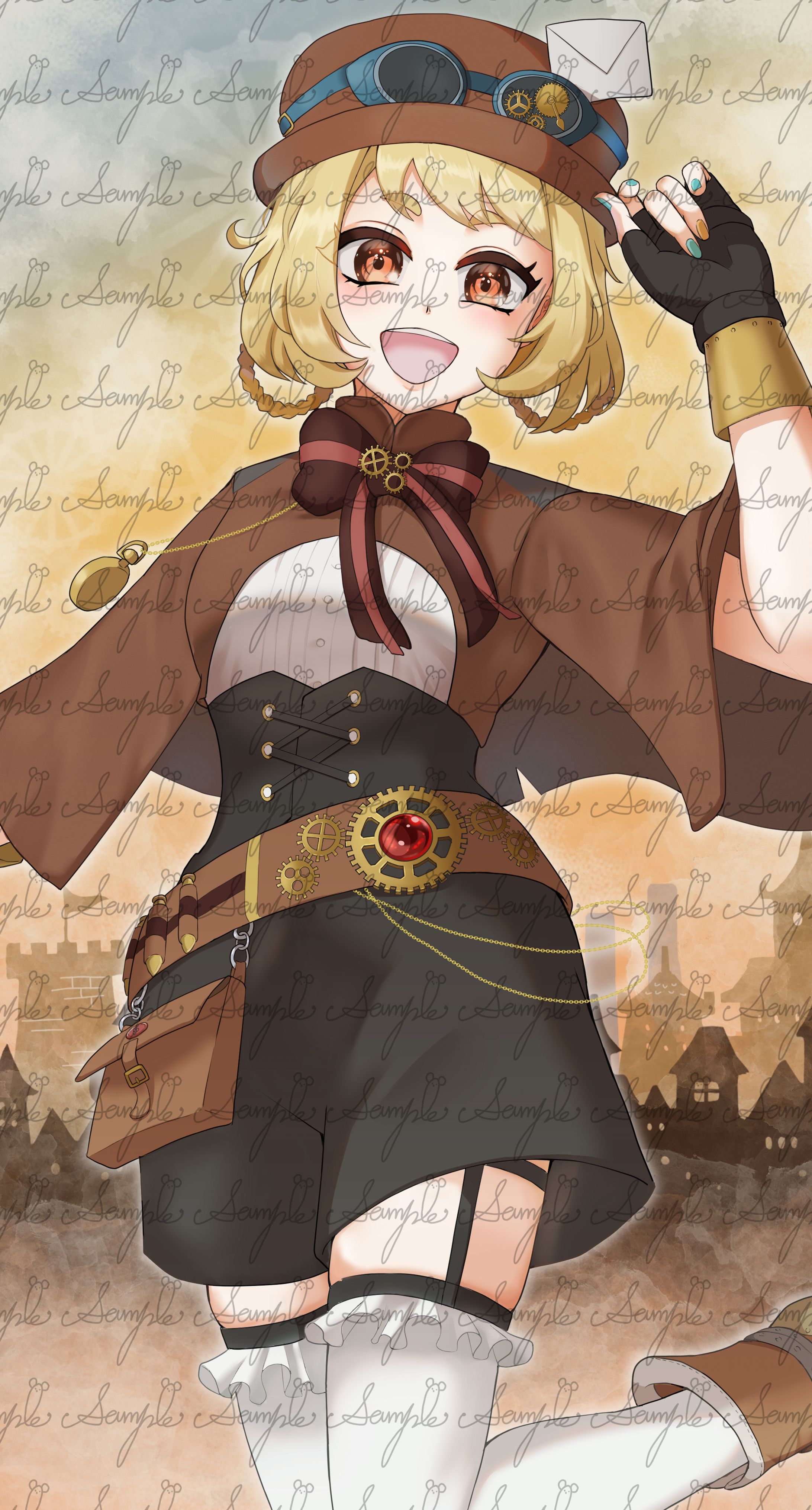 【ご依頼作品】簗瀬ねり様新衣装一枚絵-1