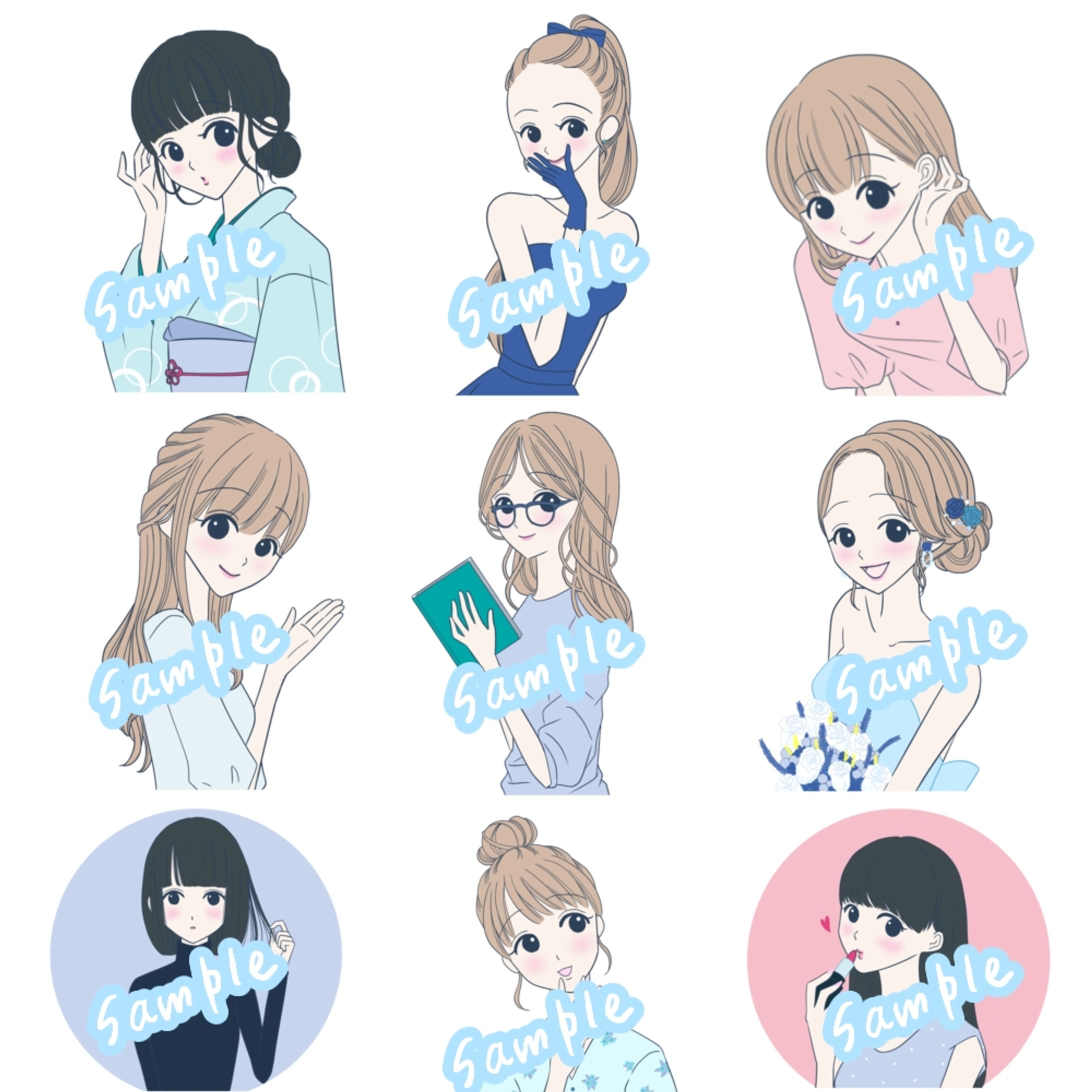 ストックイラスト-1