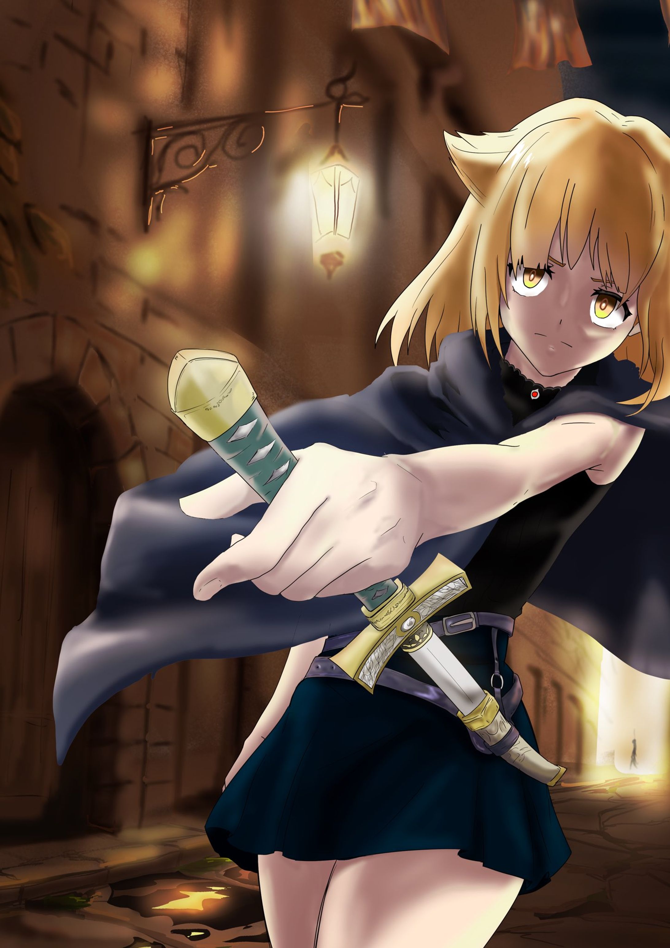 一枚絵イラスト-1