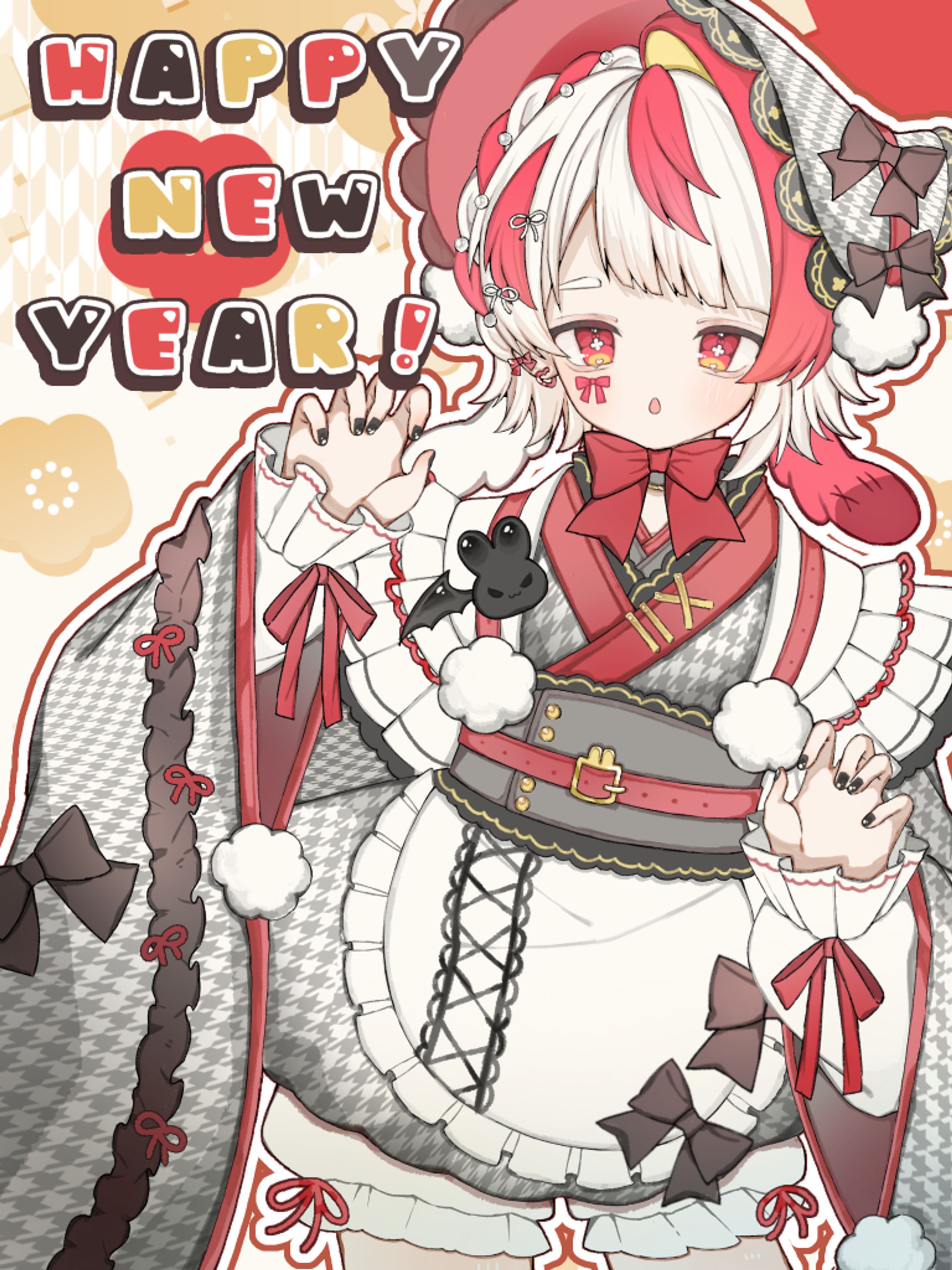 はなまる るた 年賀イラスト-1