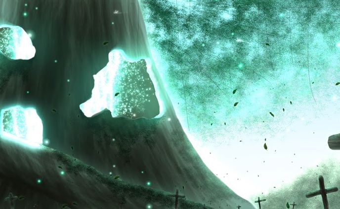 風景イラスト 生命の大樹