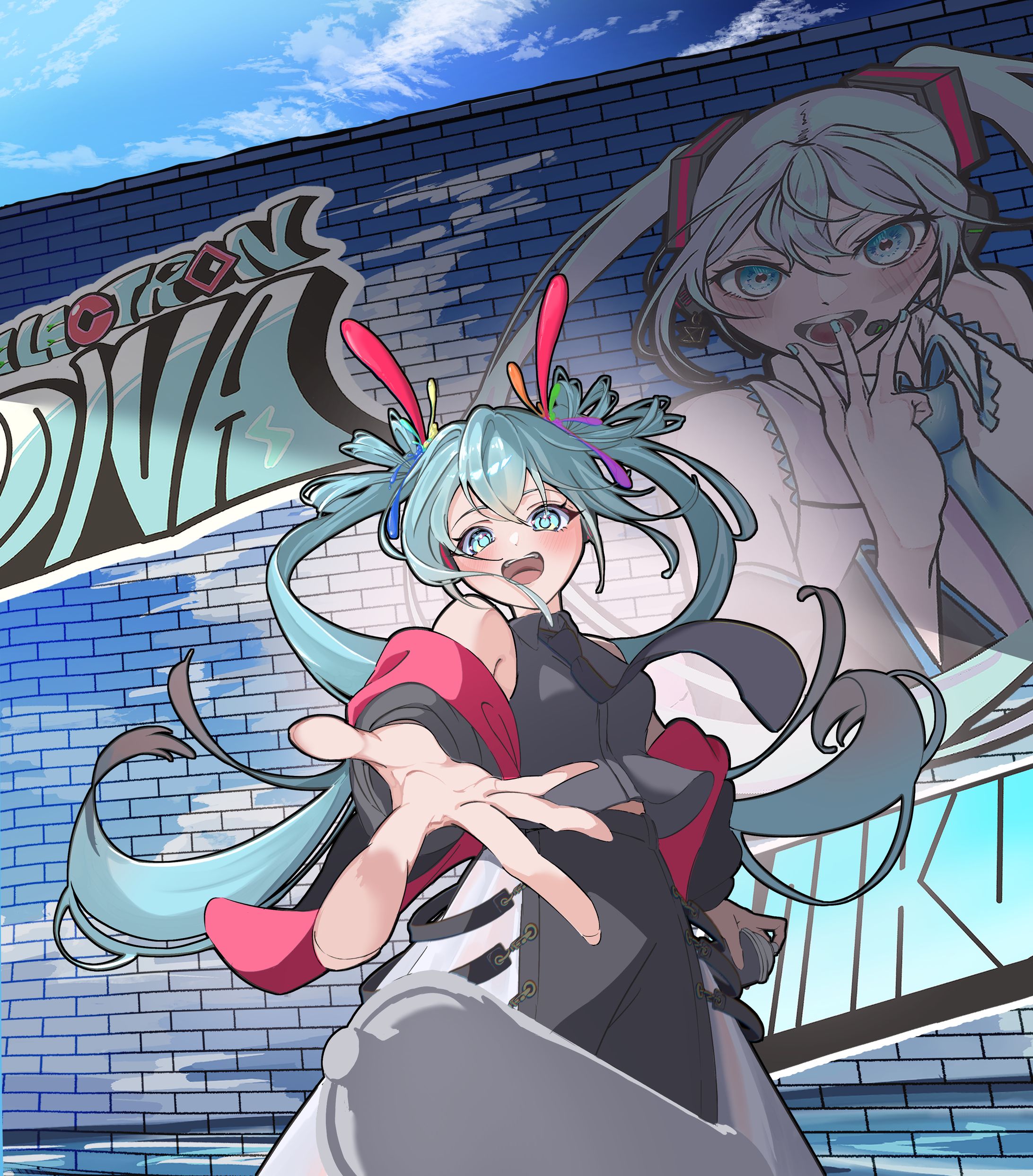 【二次創作】コンテスト用イラスト-1