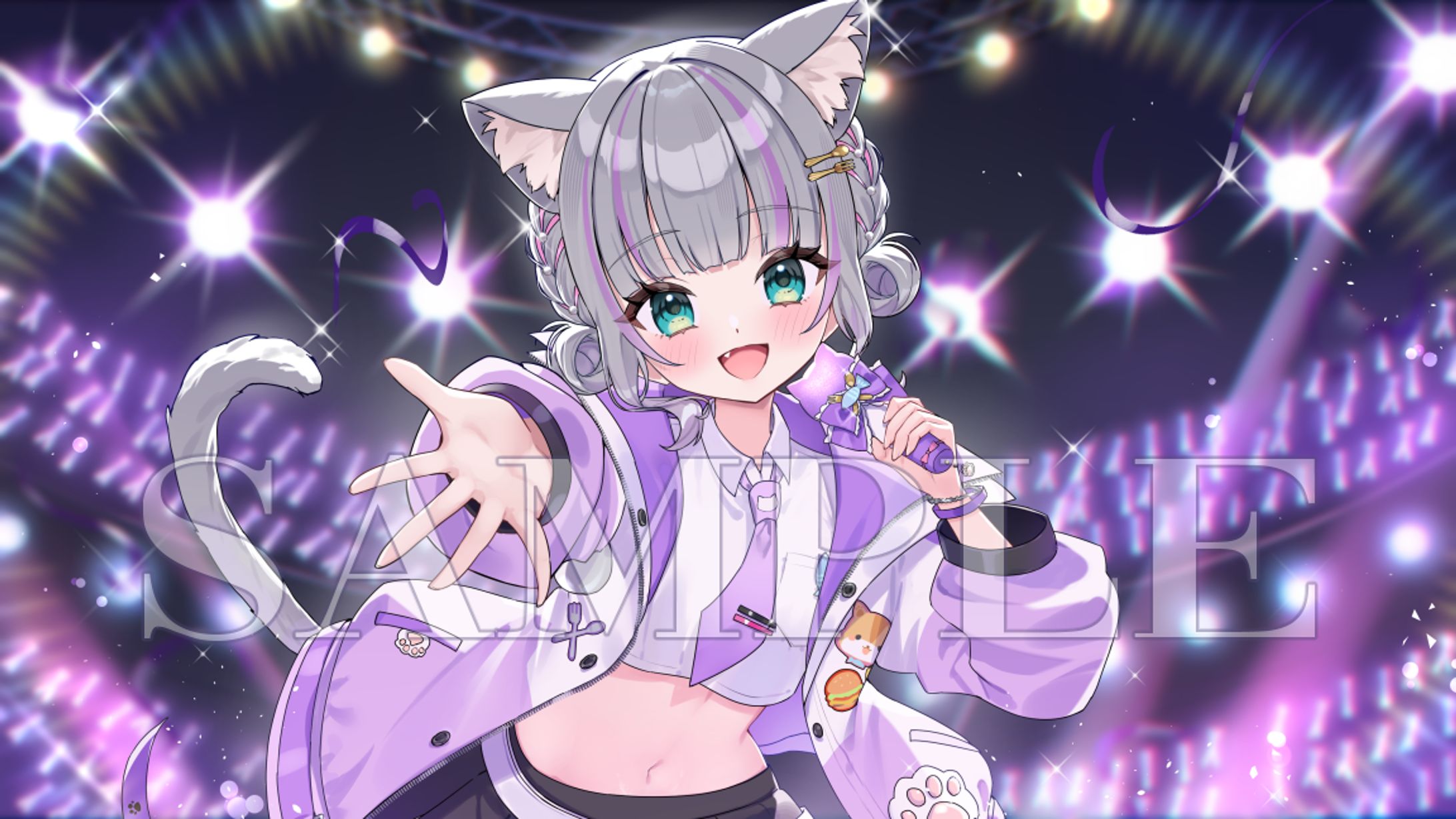 加猫のか様 　生誕祭グッズイラスト-1