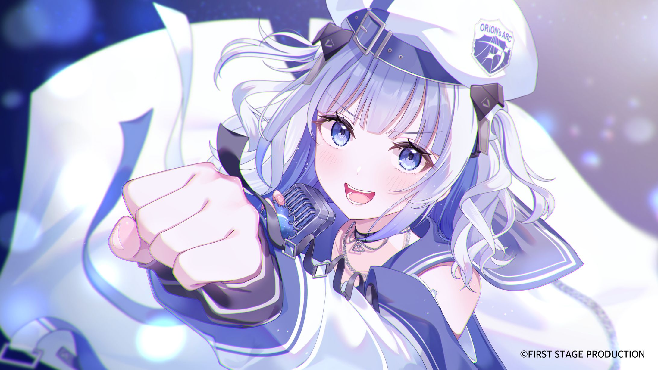 《お仕事》FIRST STAGE PRODUCTION/波宵かなで様・歌ってみたイラスト-1