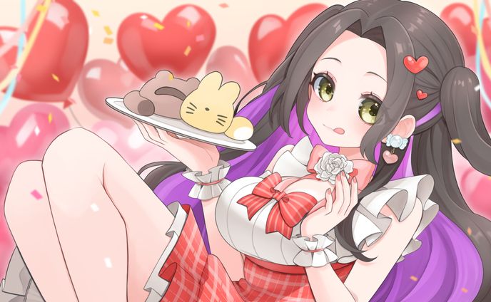 純潔−サフィニア−/白石ロアお誕生日イラスト