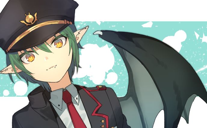 VTuber『OZ(オズ)』様チャンネルアート