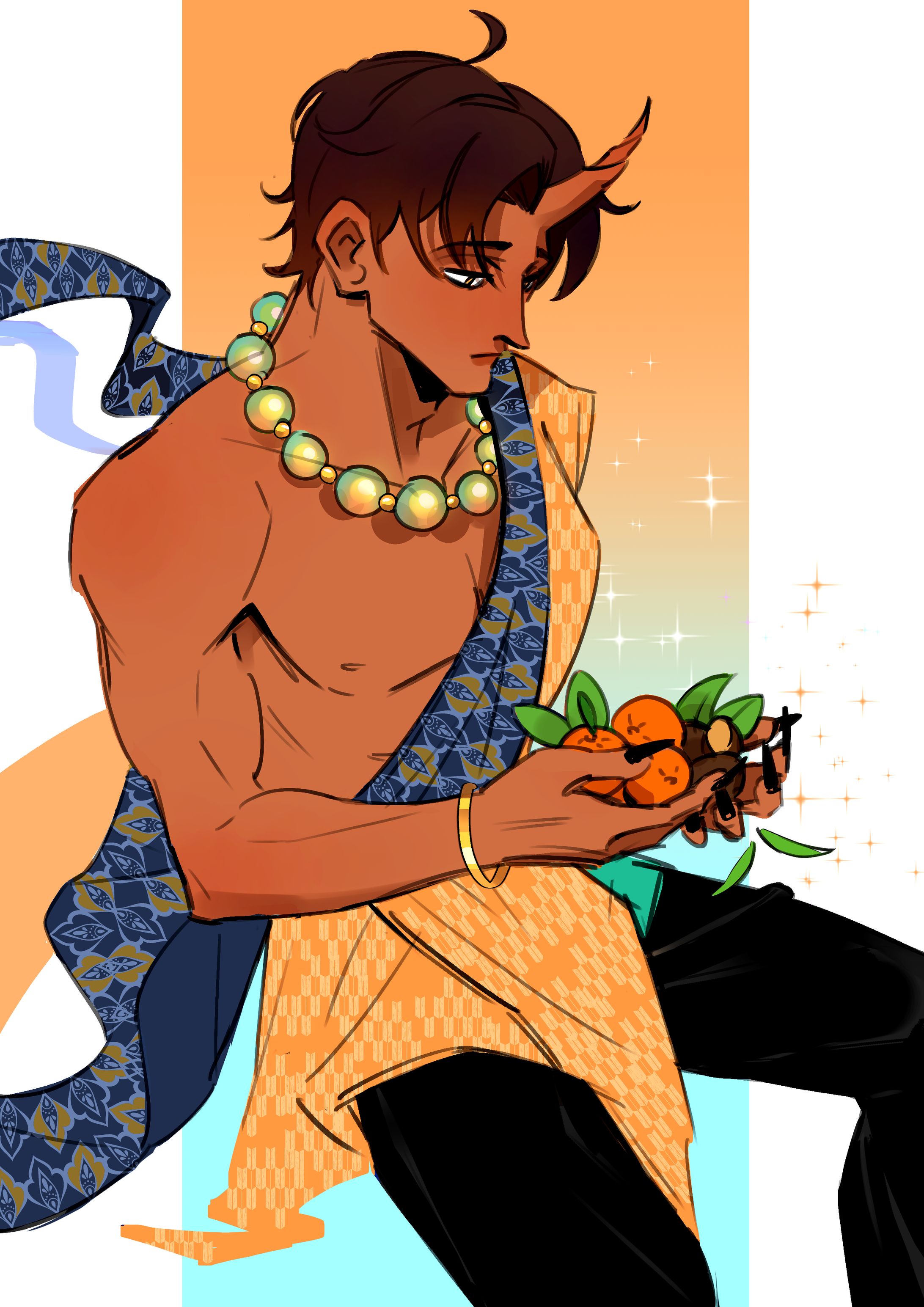 Colored sketch commission-1