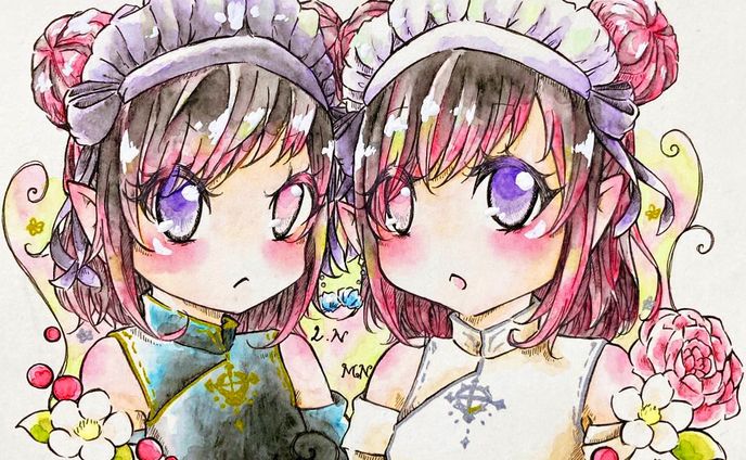 双子ららちゃん