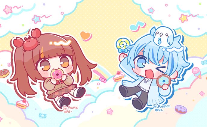 【お仕事】YouTube『かにぱんのおへや』ヘッダーイラスト