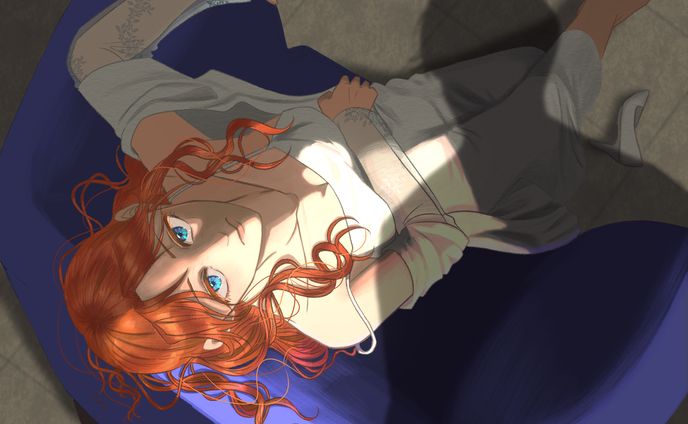 「……油断しすぎだ。自分がどう見えてるか、わかってるのか。」