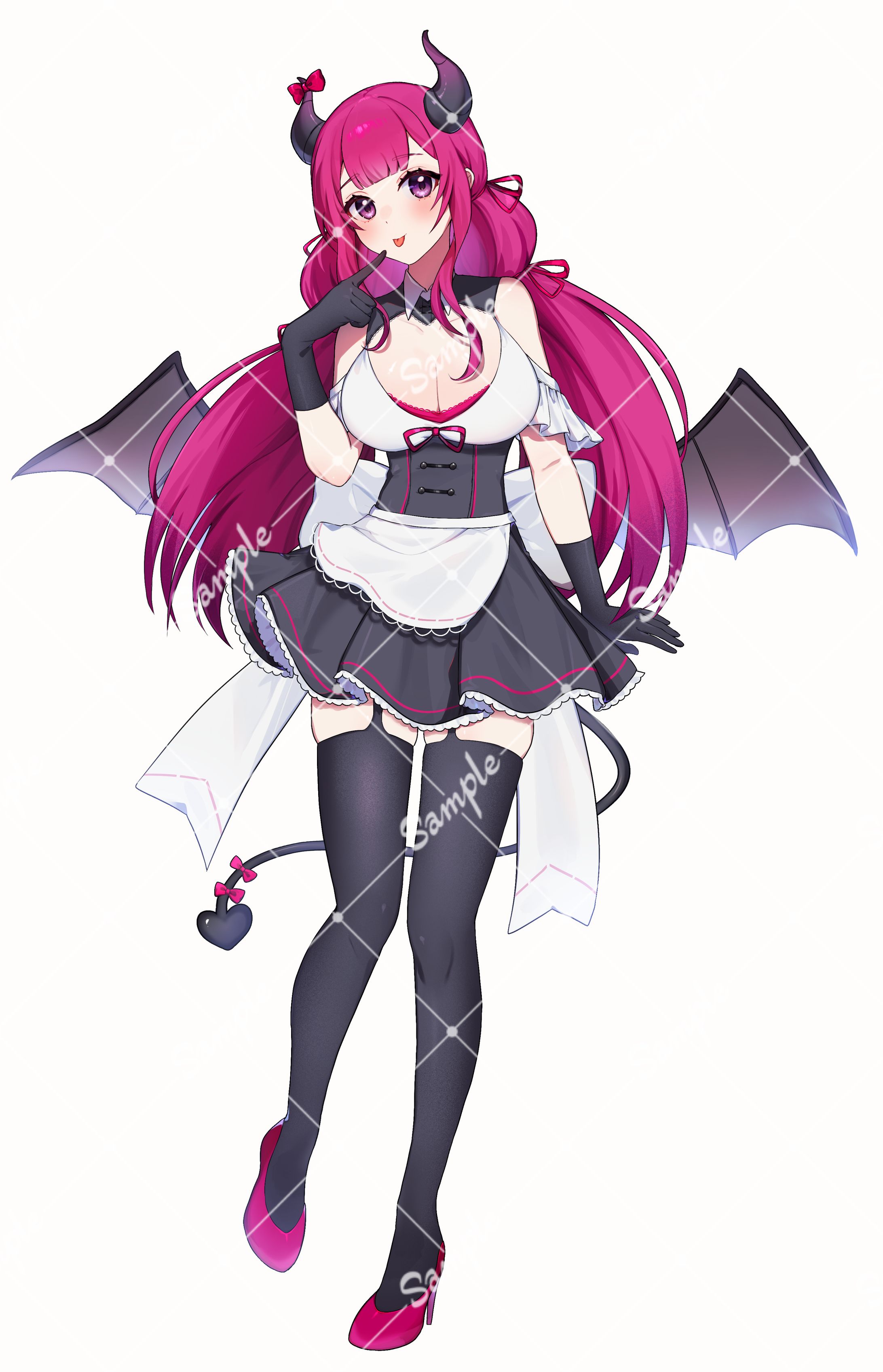 ここもの所属 天魔カロン様 キービジュアル-1