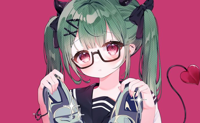 【 works 】株式会社プロプロ様 Gamers所属猫宮ふゆ様 ┊ 「シンデレラ」歌ってみたMVイラスト