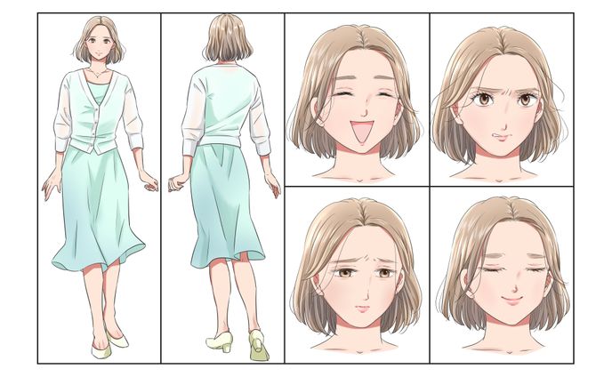 キャラデザ