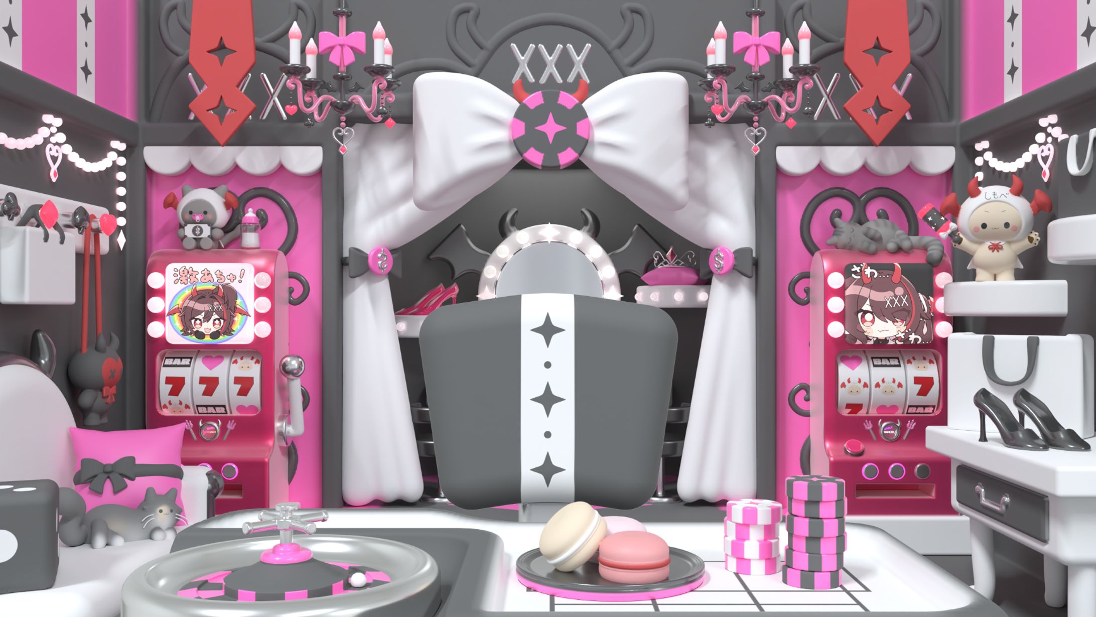 配信部屋/逢魔きらら様-1