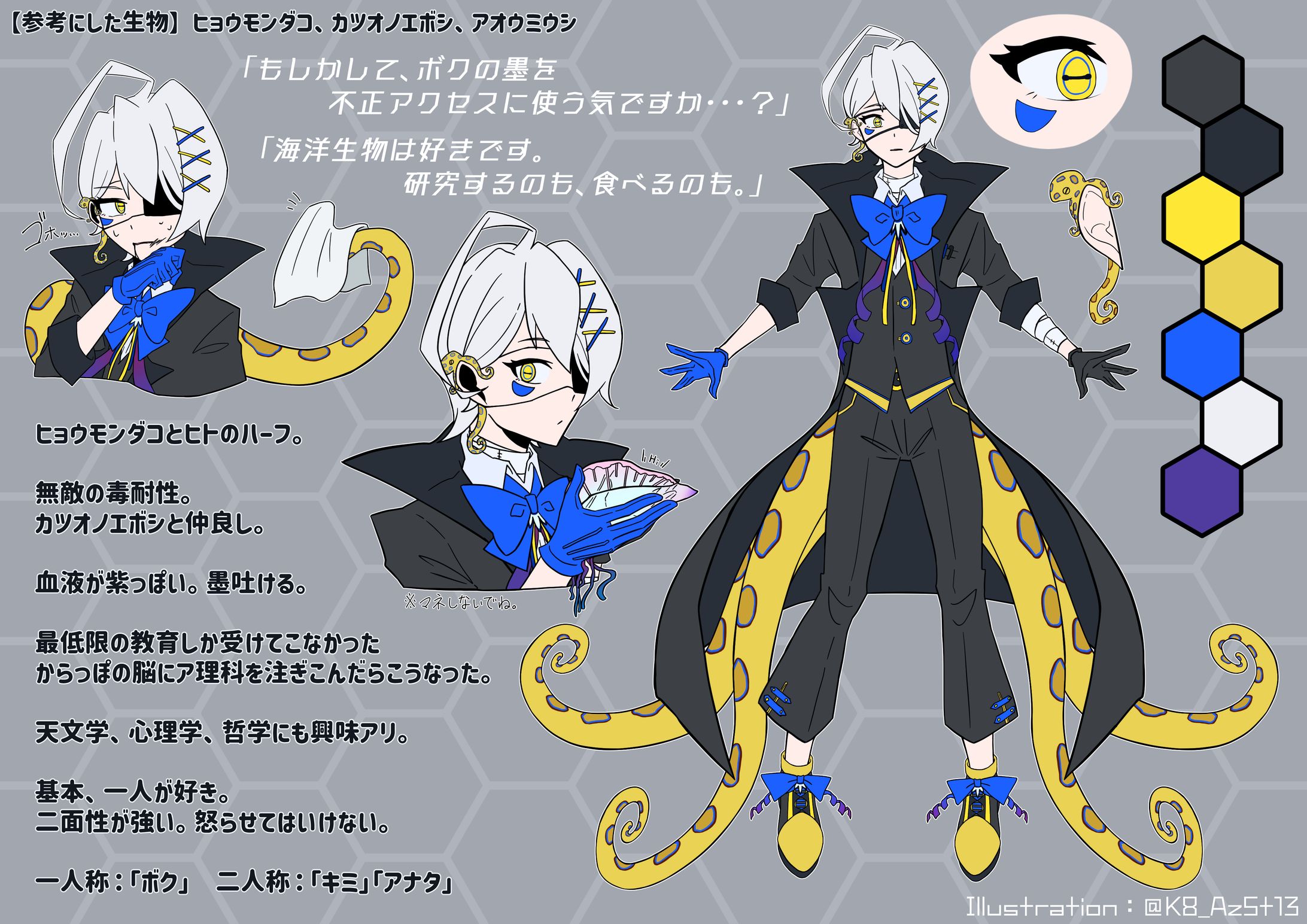 薬理クラスタ怪人化_キャラデザ-1