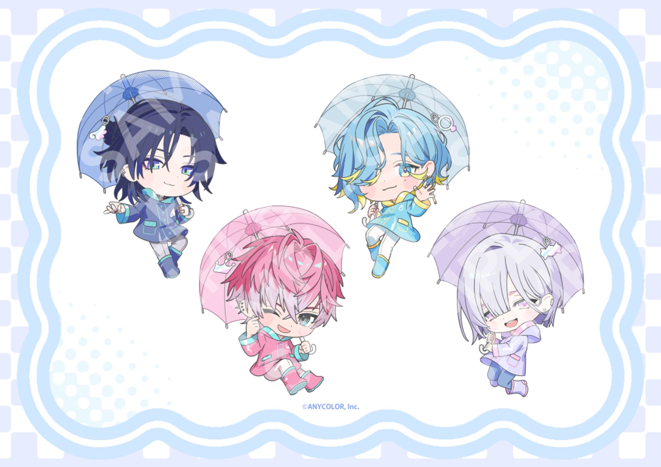 ローソン × すぷれあ キャンペーン ミニキャライラスト-1