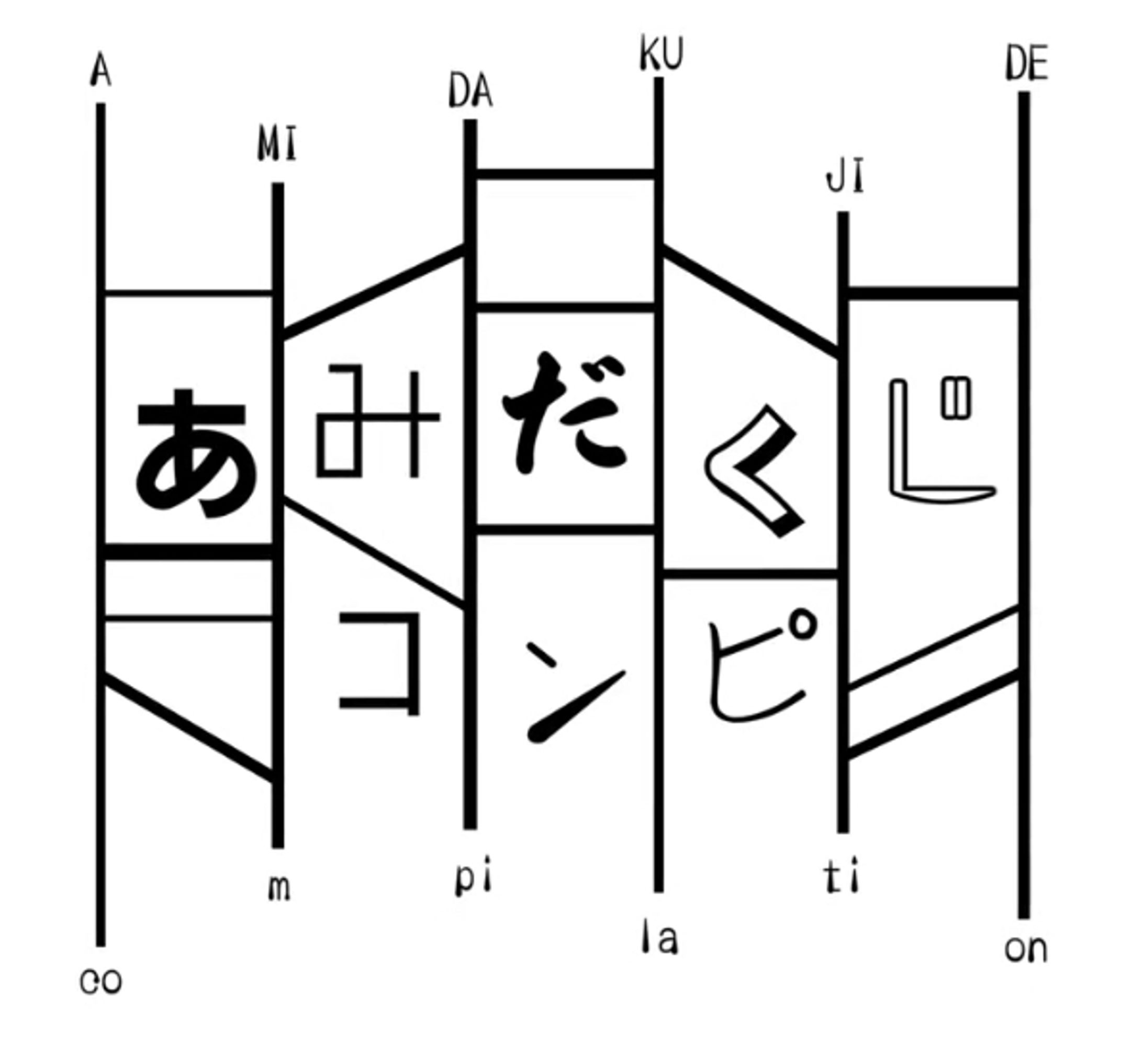 コンピ「あみだくじコンピ」に参加-1