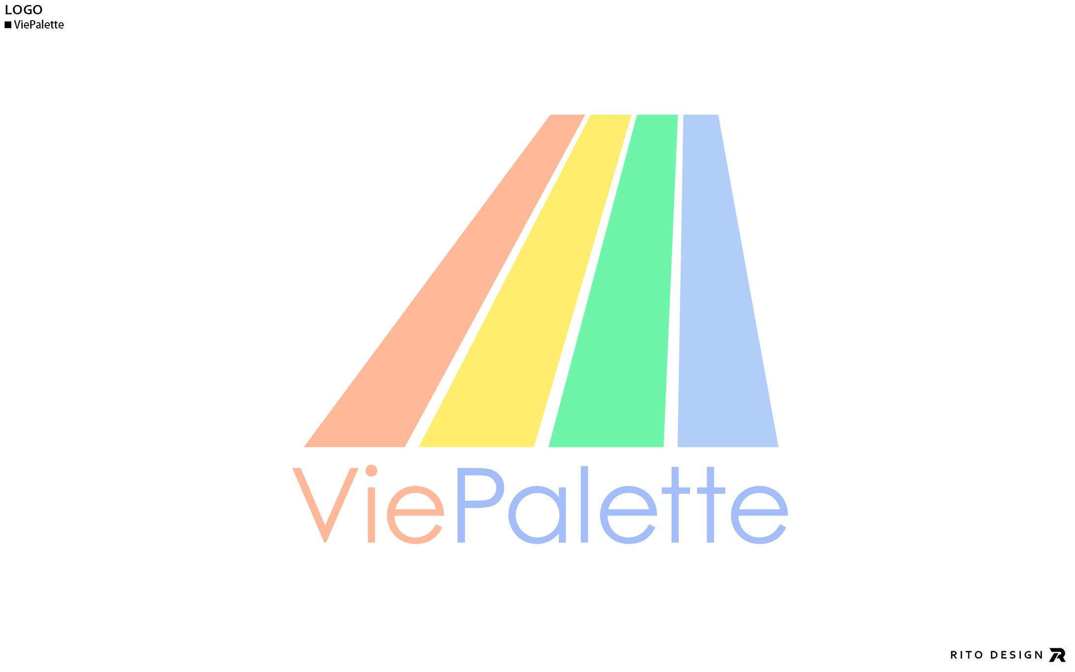 IRIAMライバー事務所「ViePalette」　ロゴデザイン-1