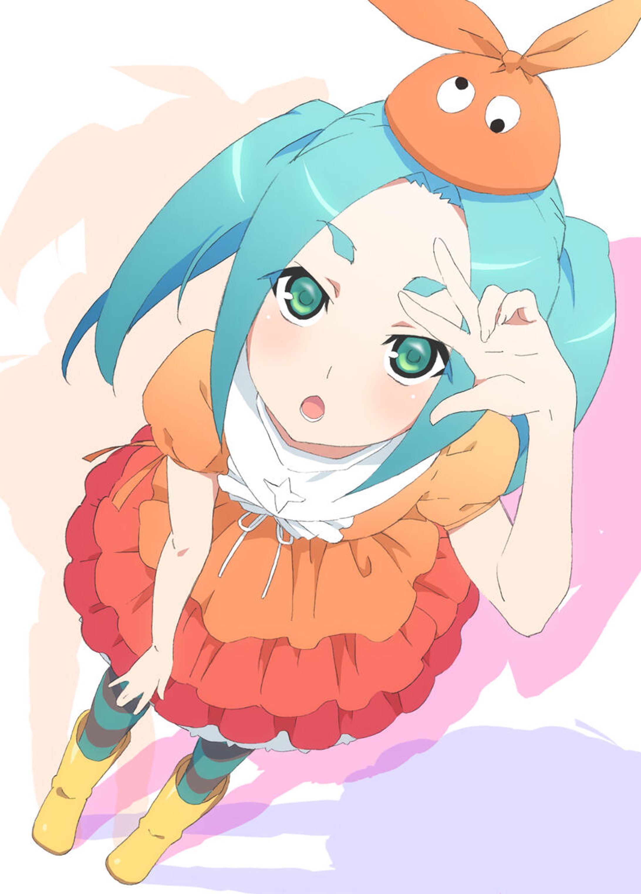 【ファンアート／絵柄寄せ】 斧乃木余接（〈物語〉シリーズ)-1