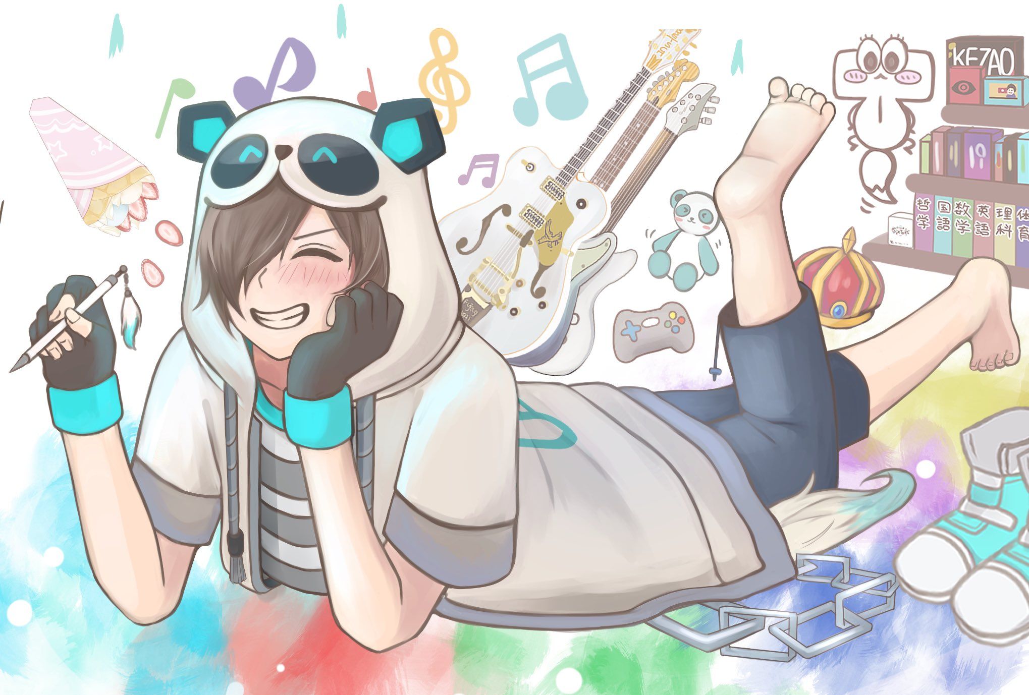 FA】White Tails/Nakamu ファンアート
