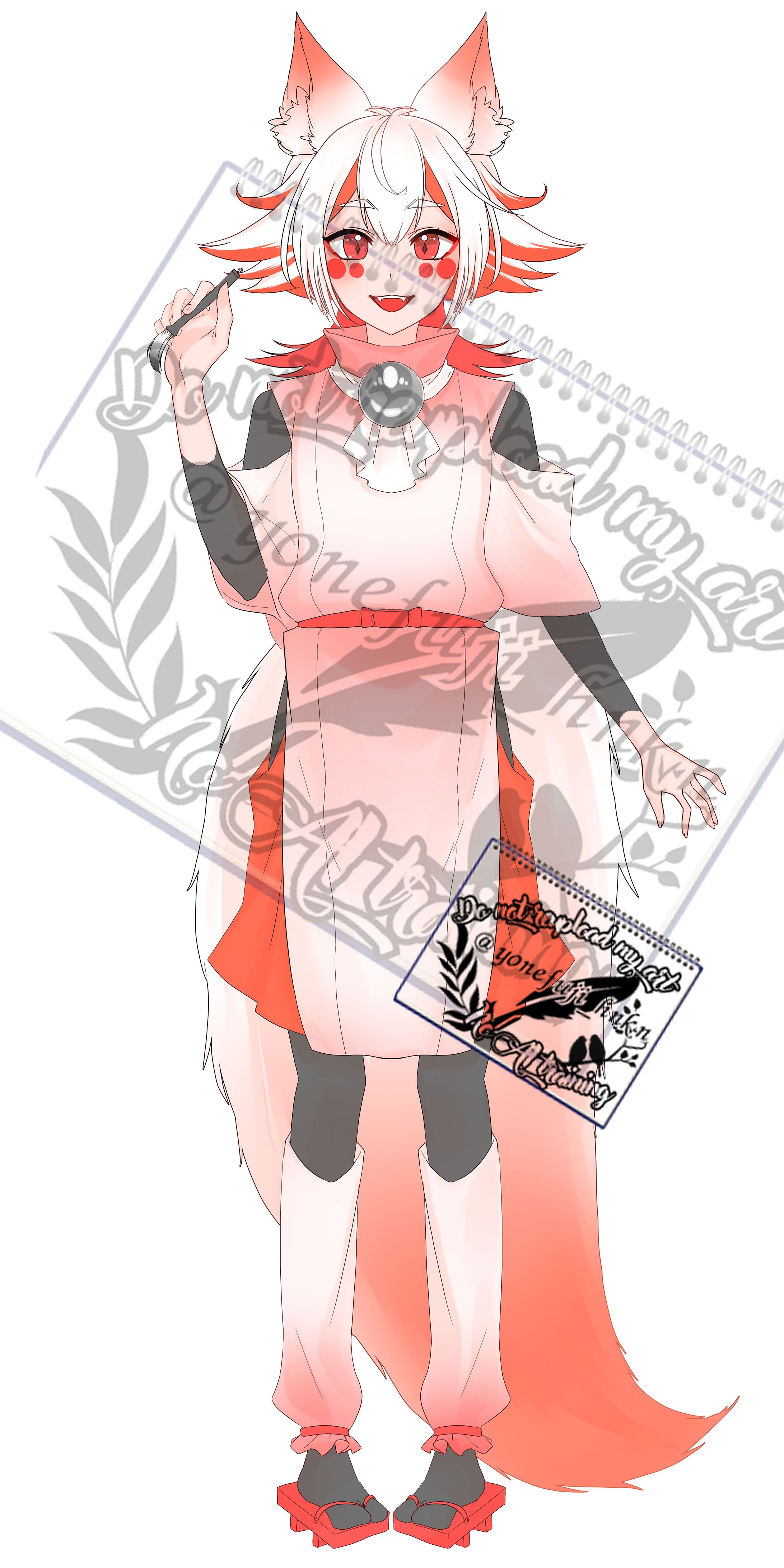 自分用、配信素材　立ち絵（簡易）　ゆるSD　-1