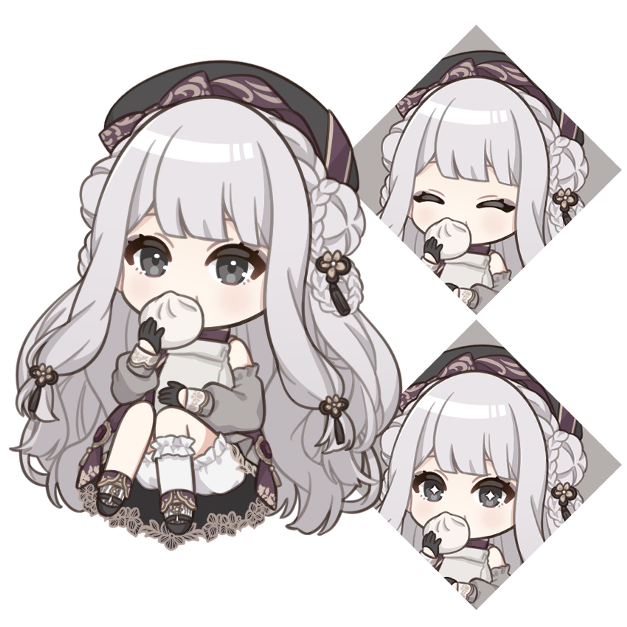 自創作キャラクターデフォルメ-1