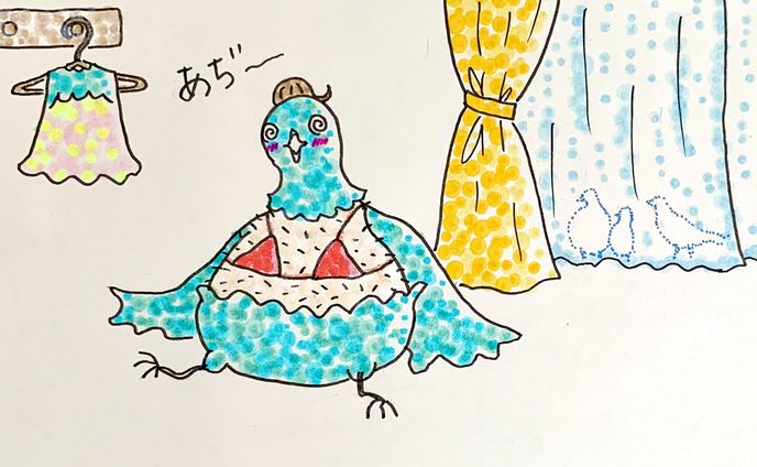 夏の日（らくがき）