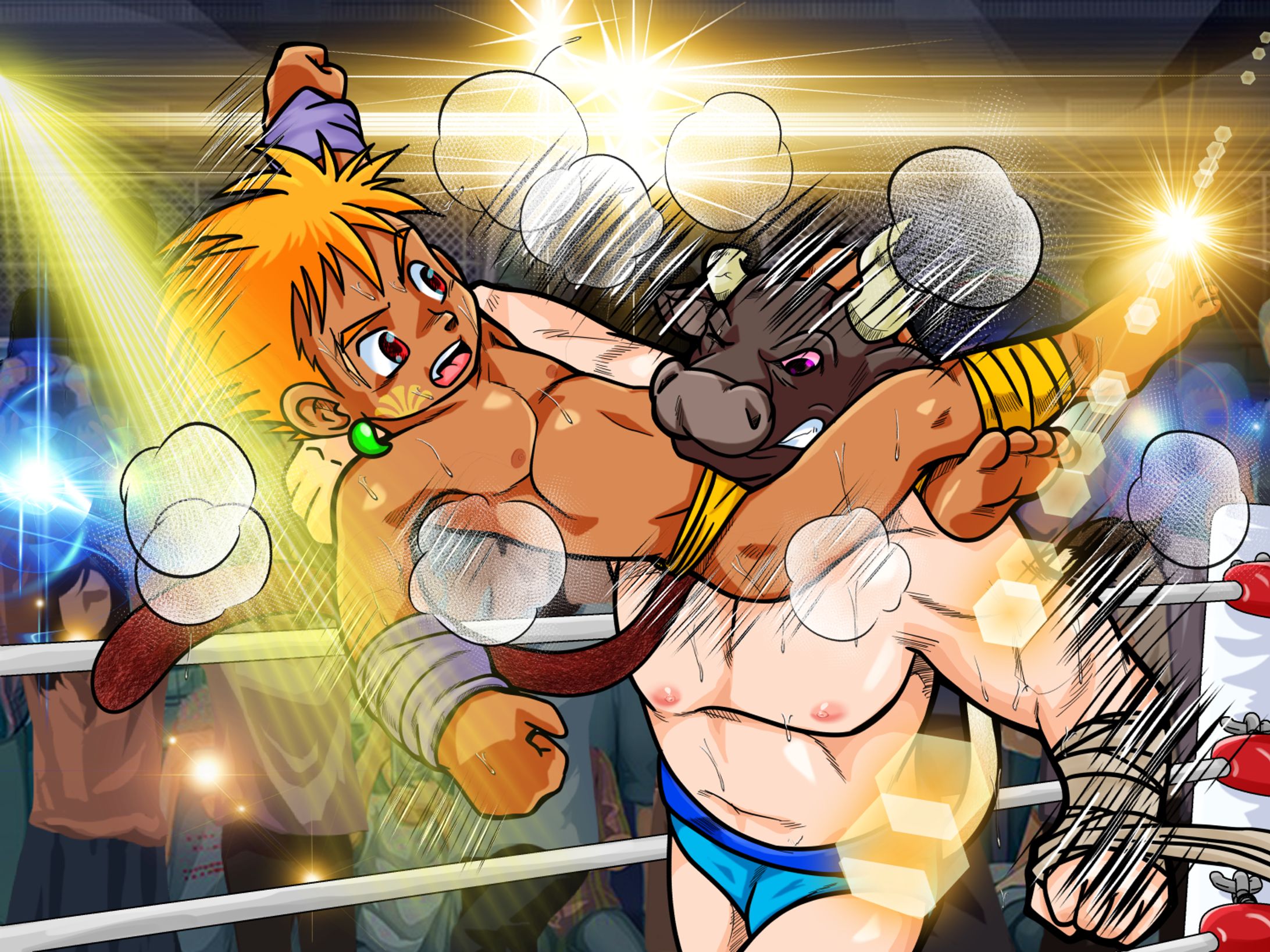 ケモノプロレスリング-1