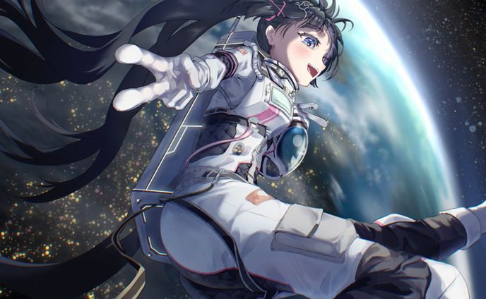 宇宙服衣装の委員長