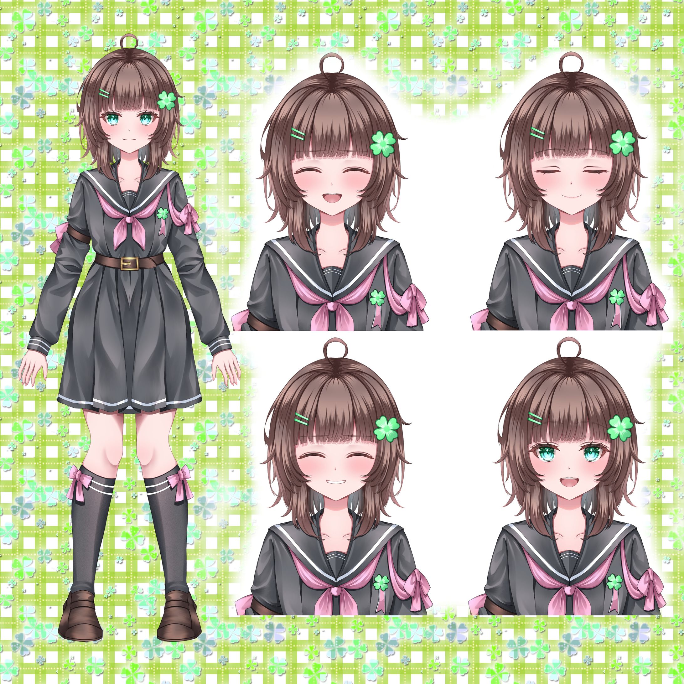 天野しぐれ（立ち絵表情差分）-1