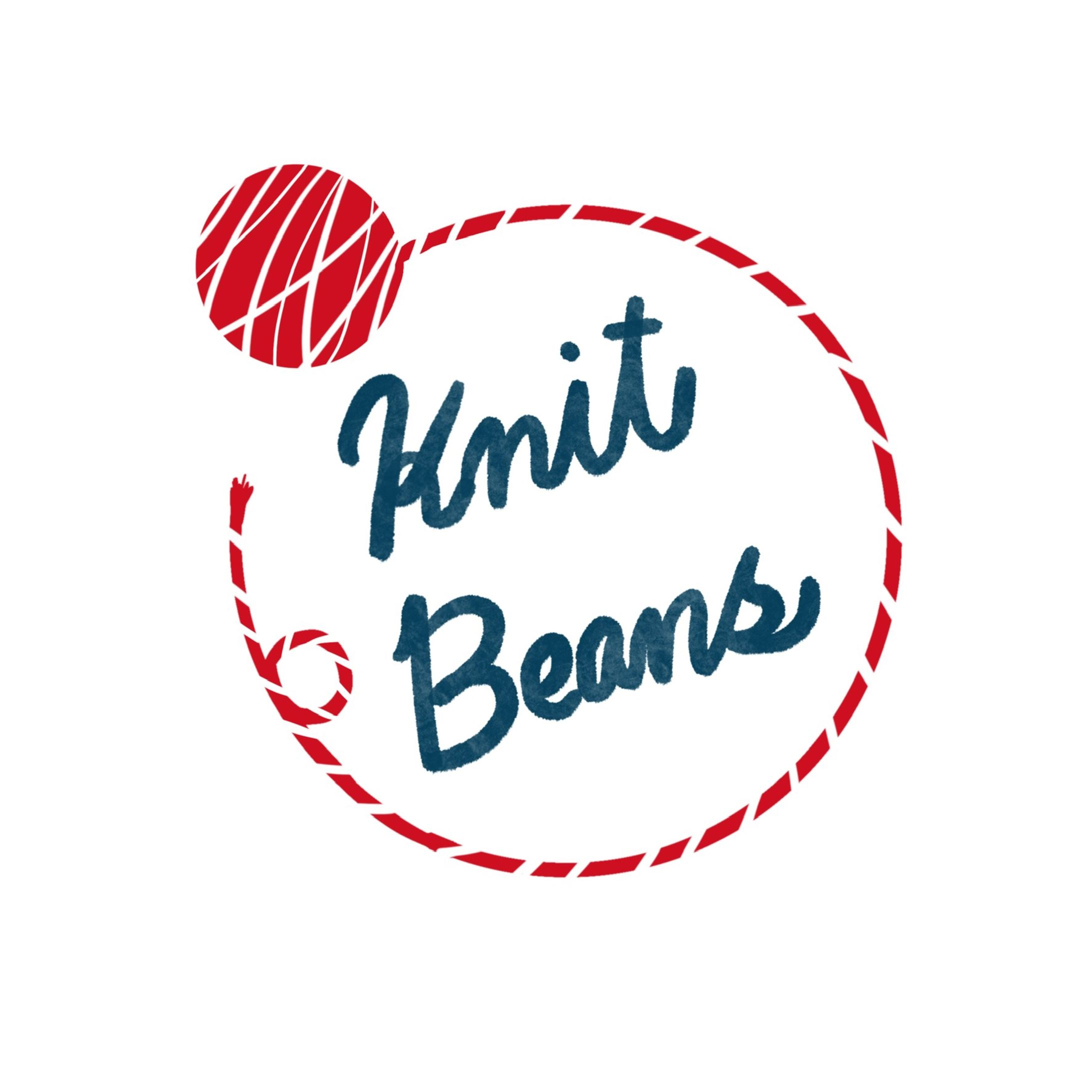 Branding  LOGO 毛糸の靴下 knit beans-1