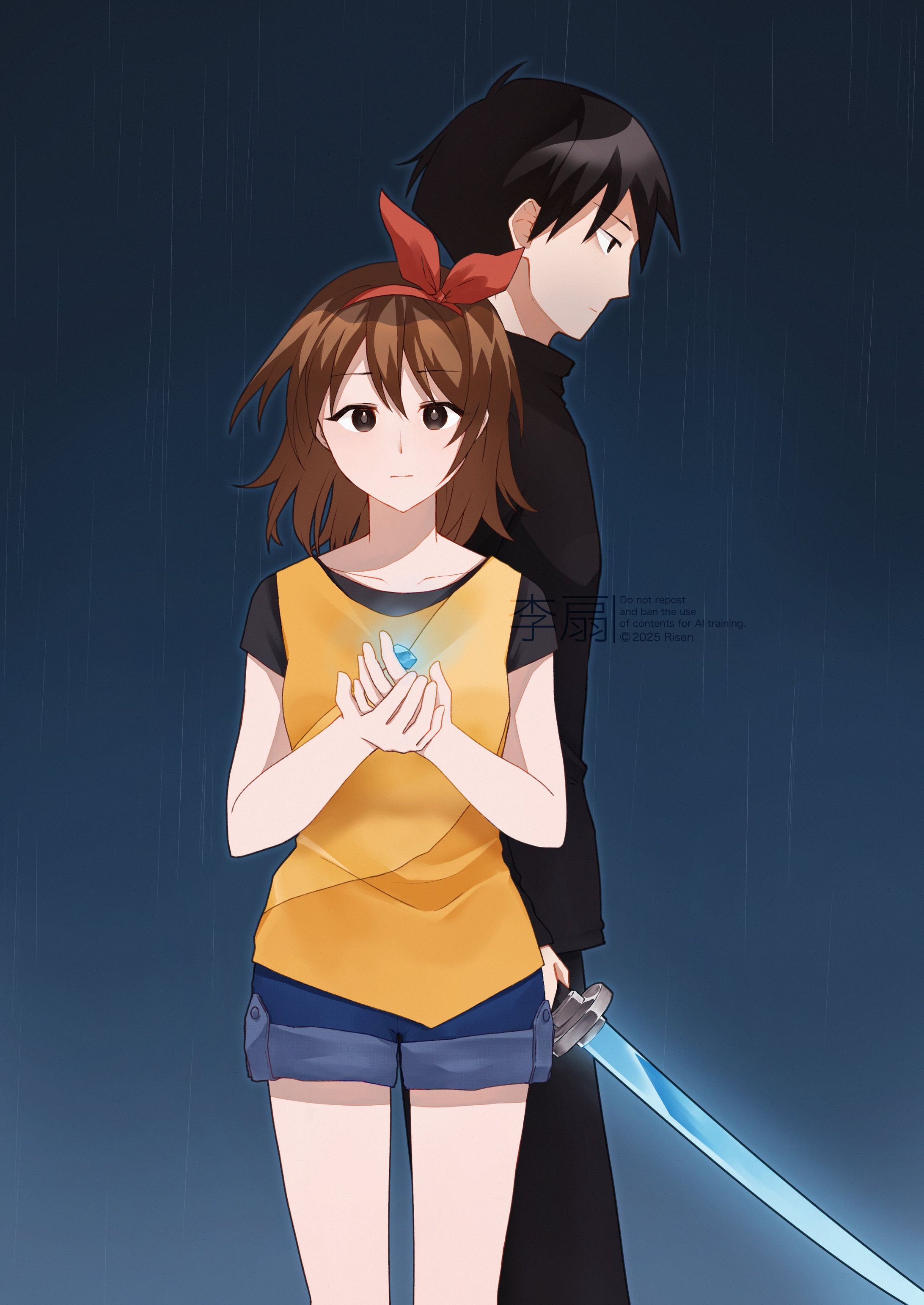 霧雨が降る森 ファンアート-1