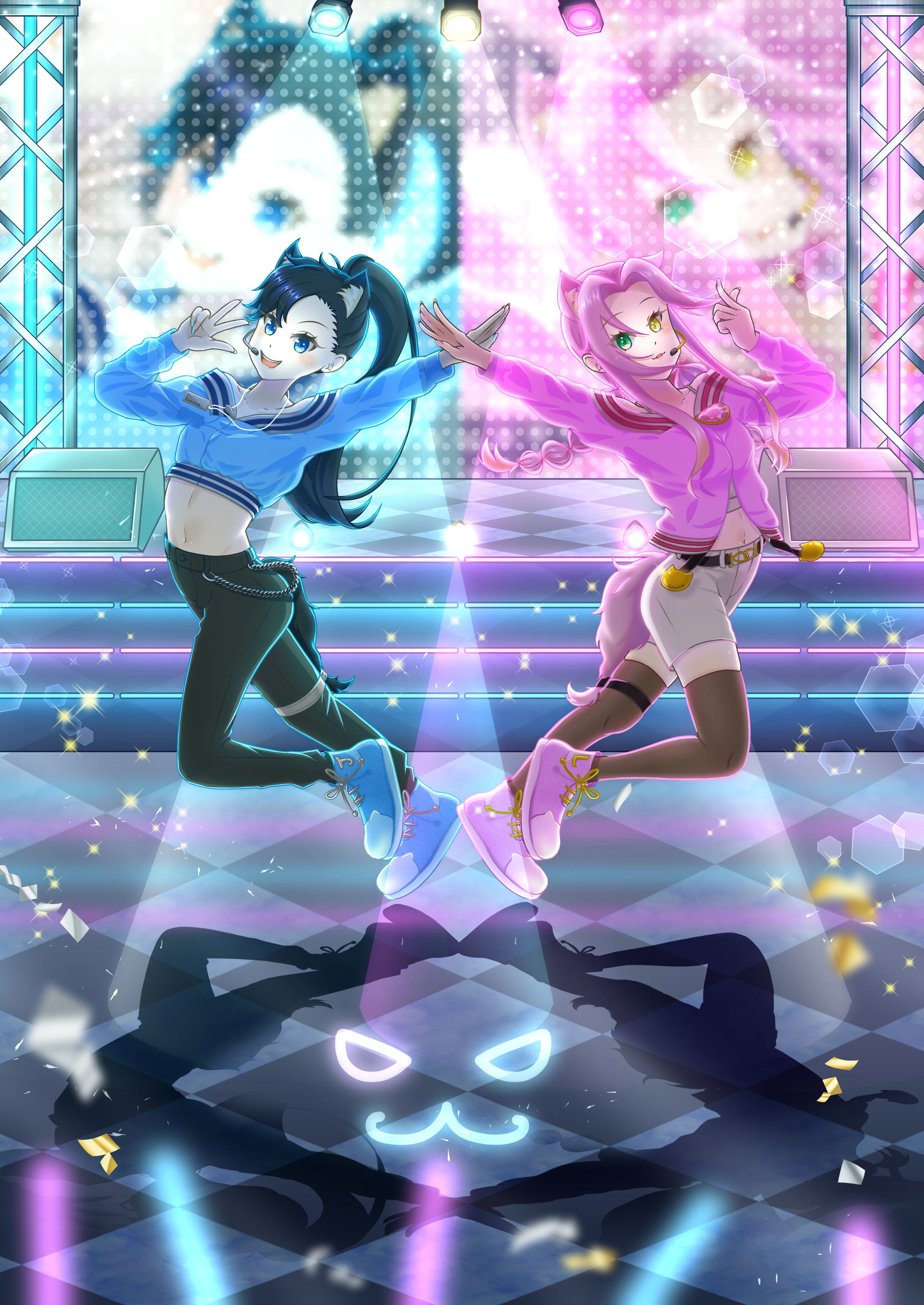 【OC】双子アイドル　Jaenne＆Louise-1