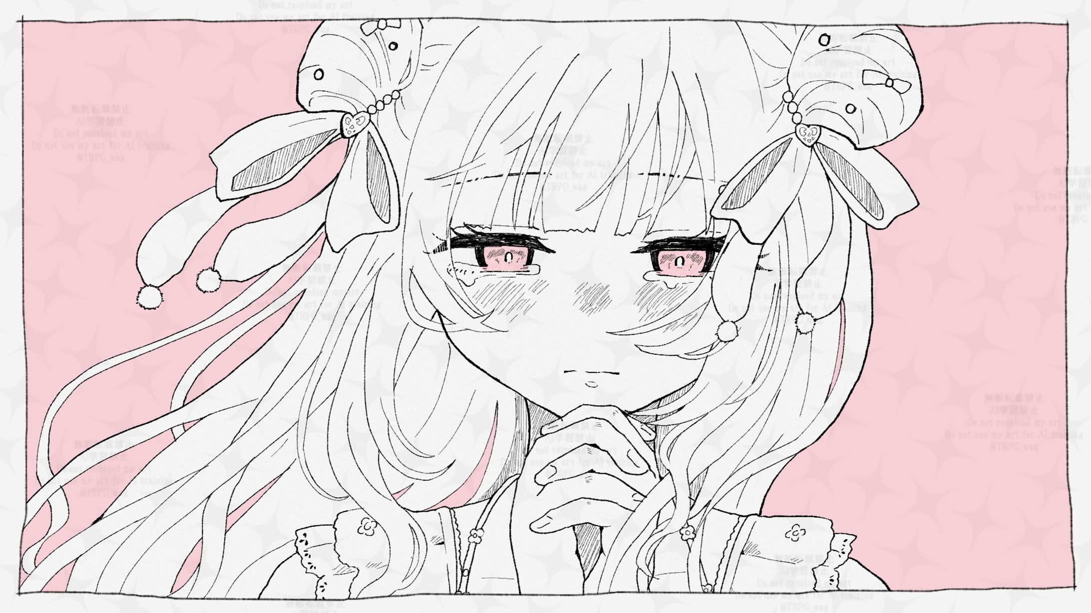 動画イラストモノクロ+一色イラスト-1