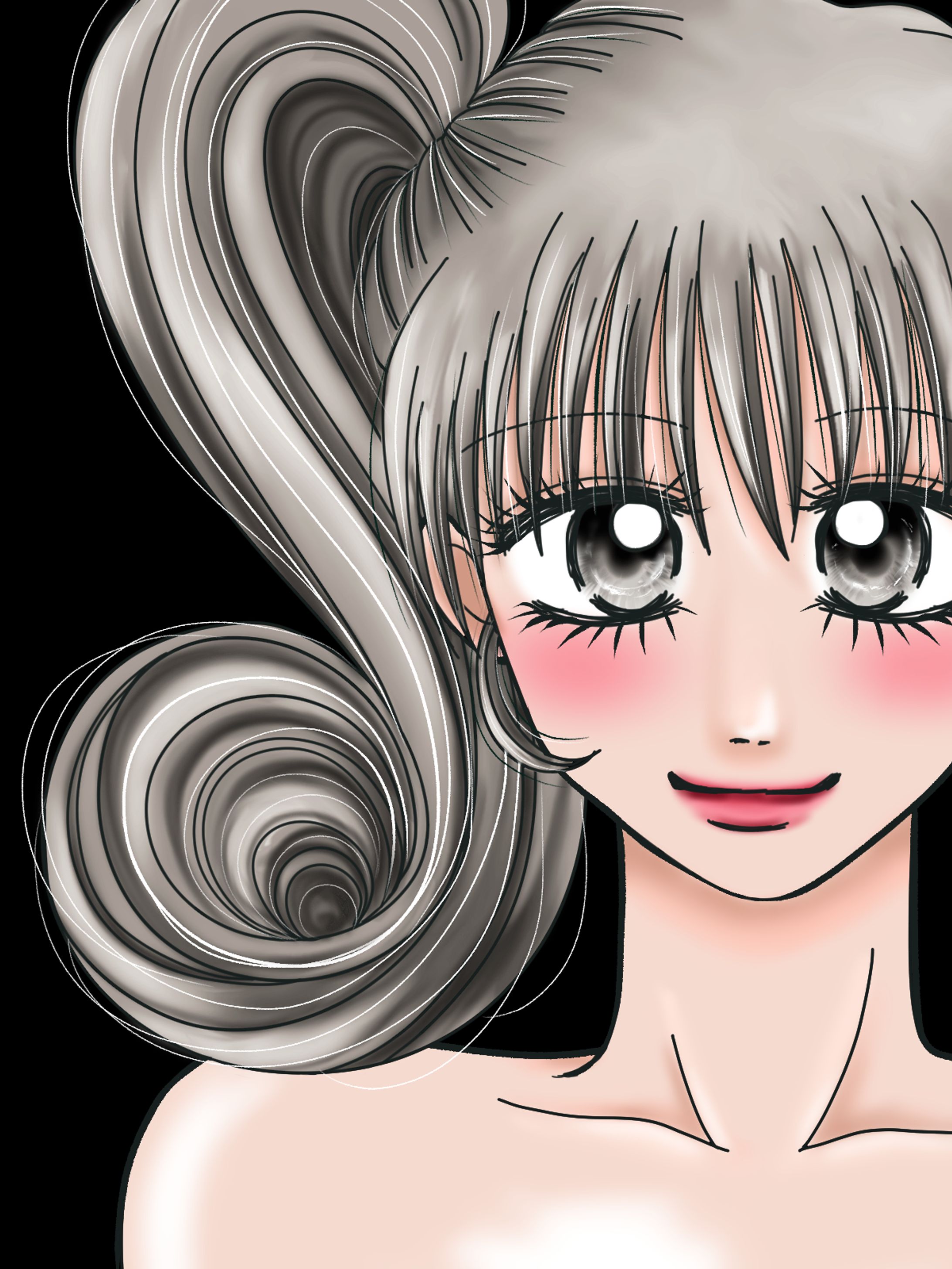 NFT<Color Hair Girl>2/3-1