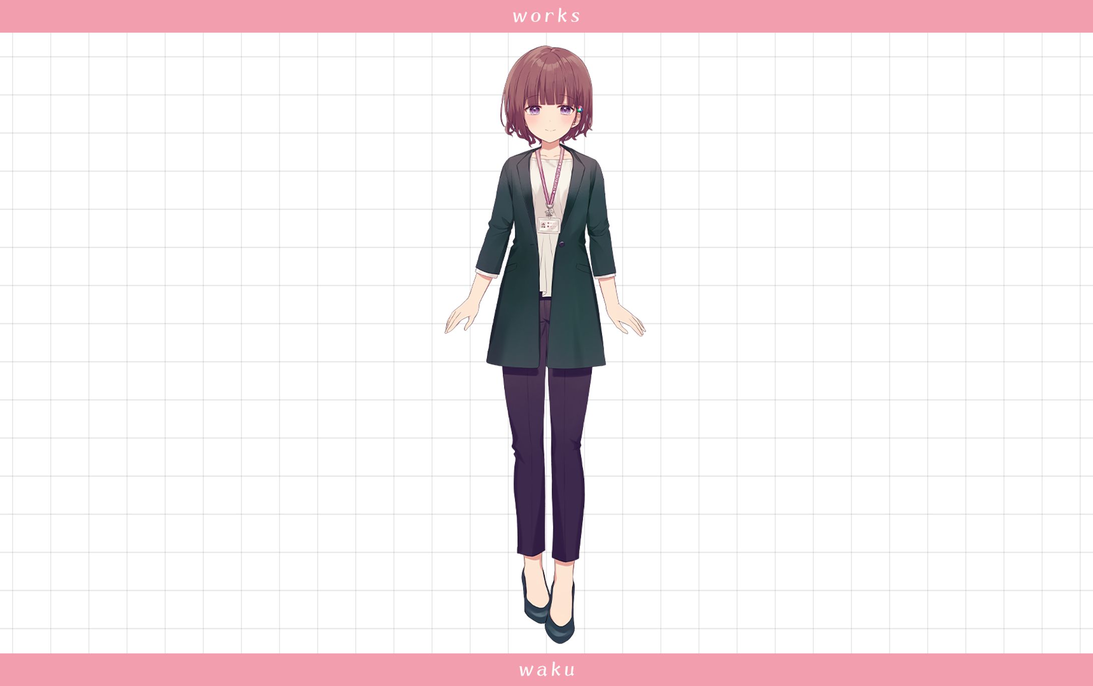 トライフロンティア / プロモ広報X用キャラクターデザイン-1