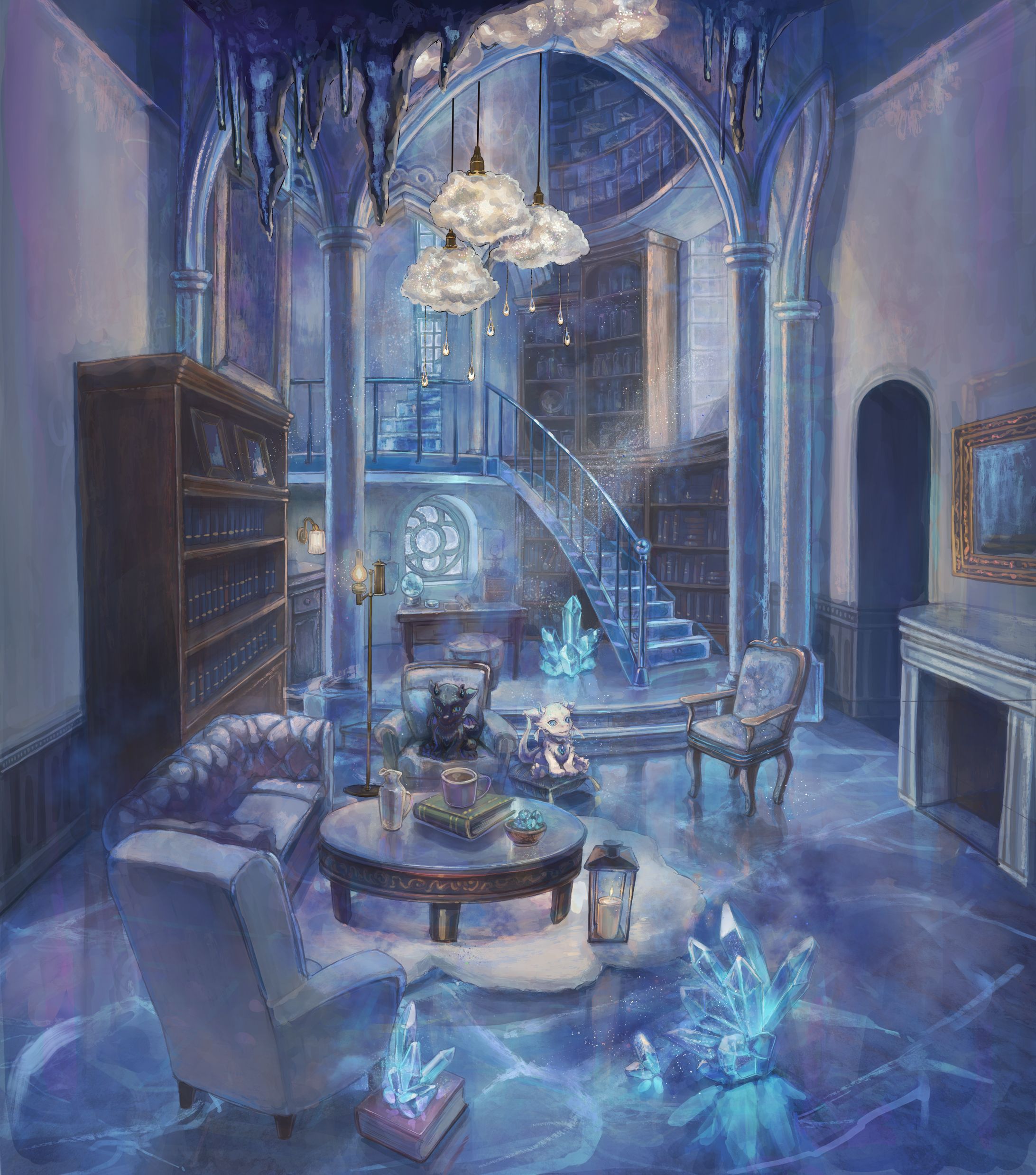 WORKS. 氷の城　差分-1