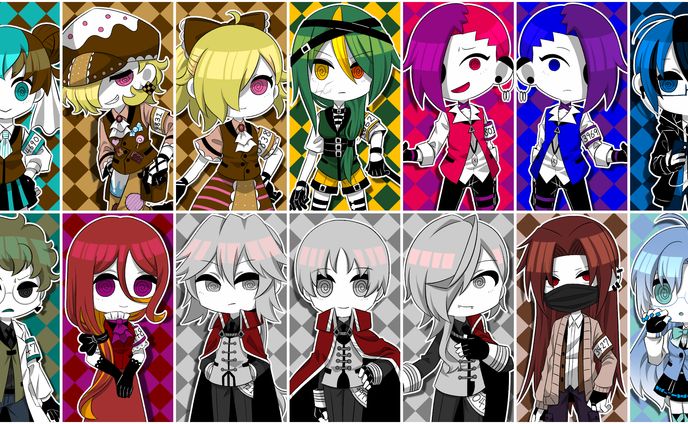 デフォルメキャラデザ