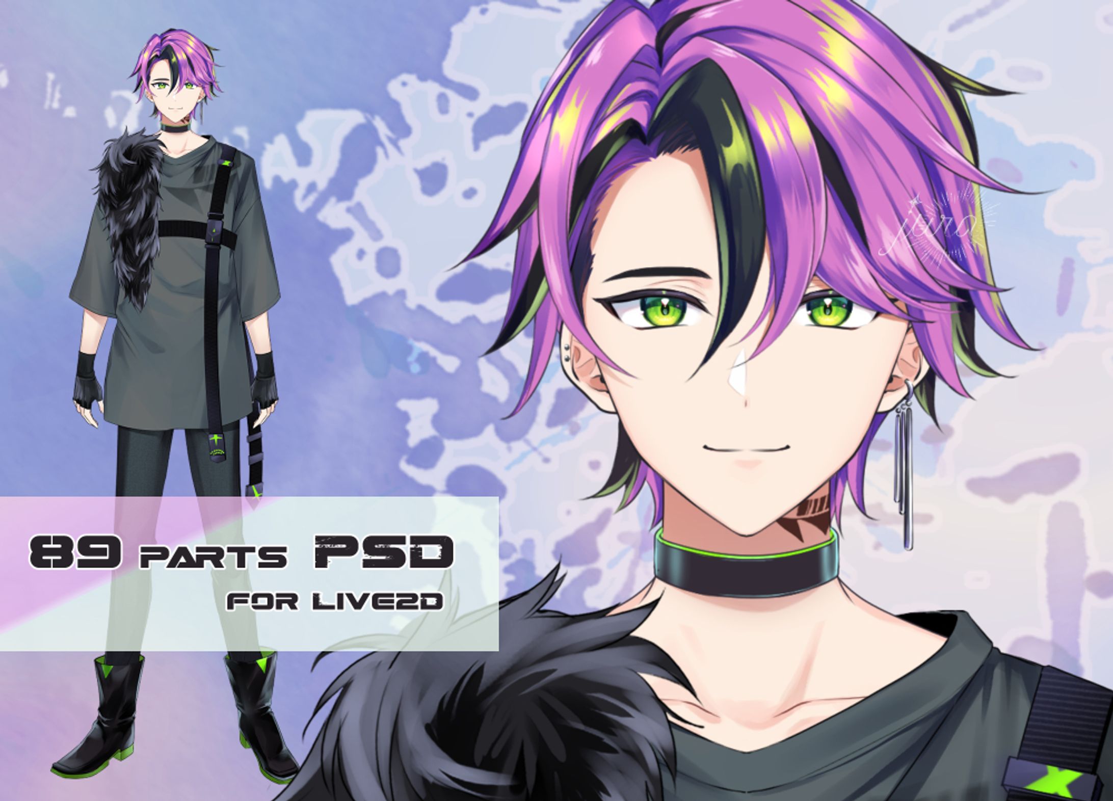 ▼live2dmodel　men-1