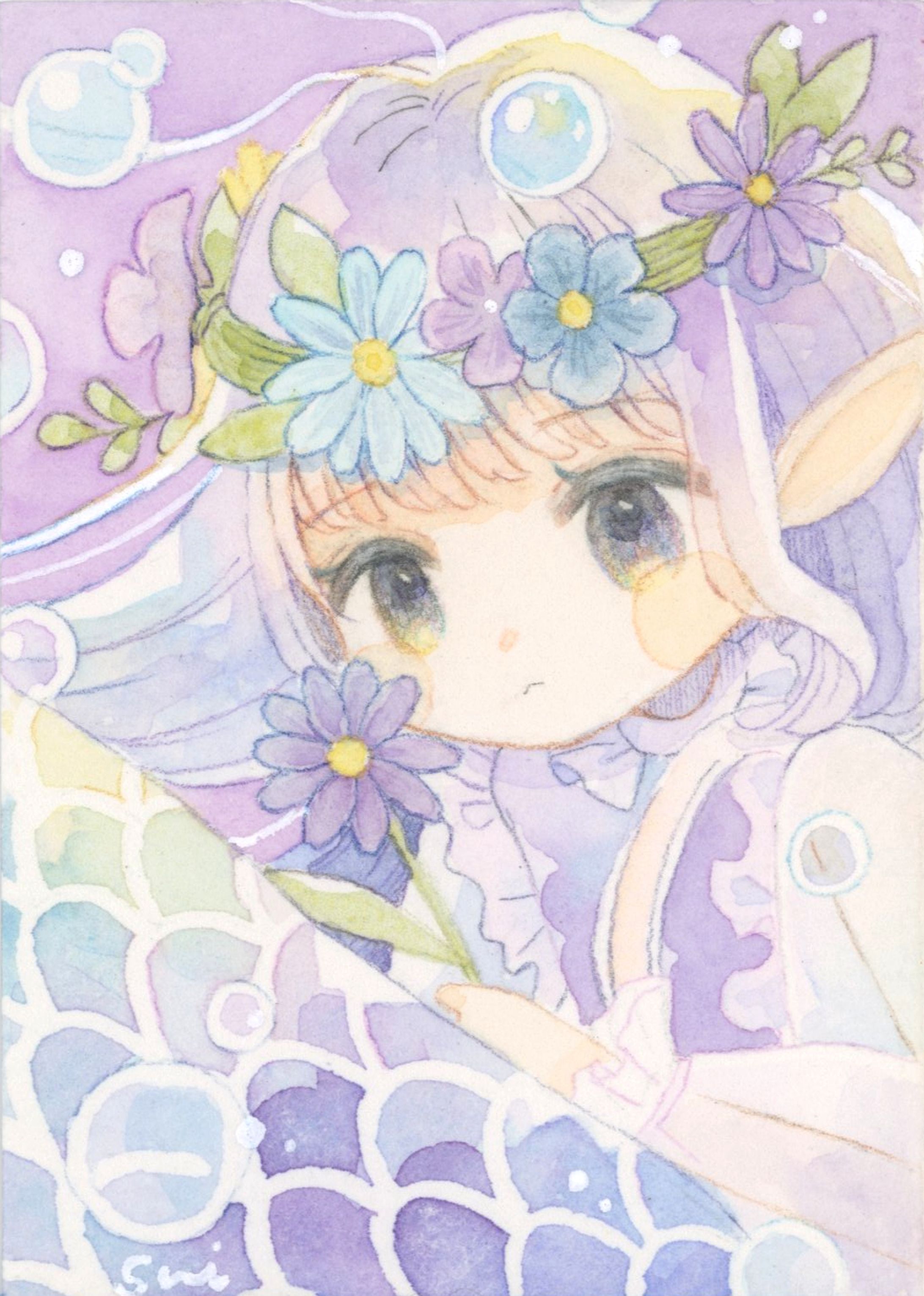 「人間は特別な相手に花をあげるんだって」-1