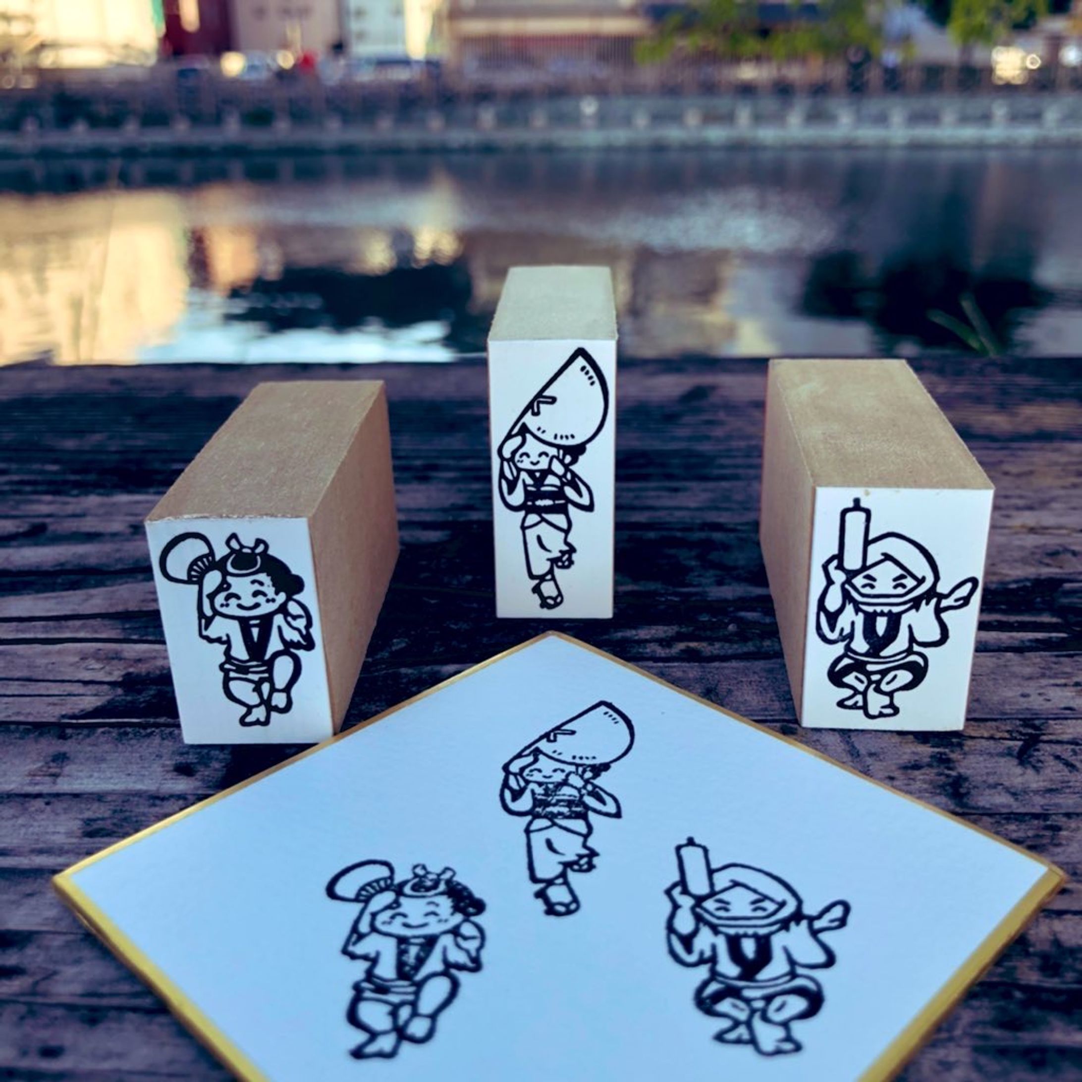 阿波おどりハンコ【踊り子】-1