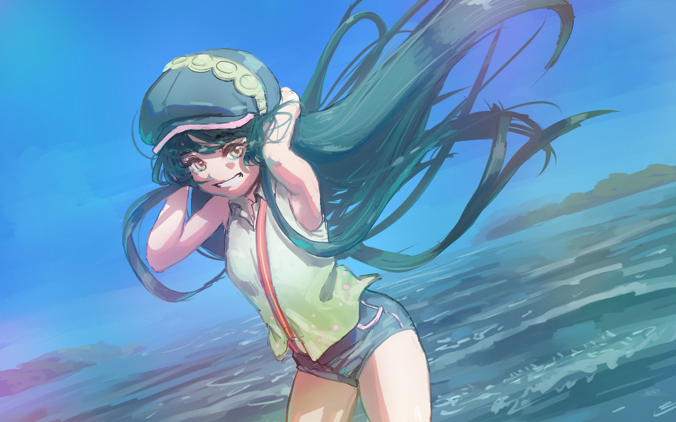 海辺のずん子さん-1