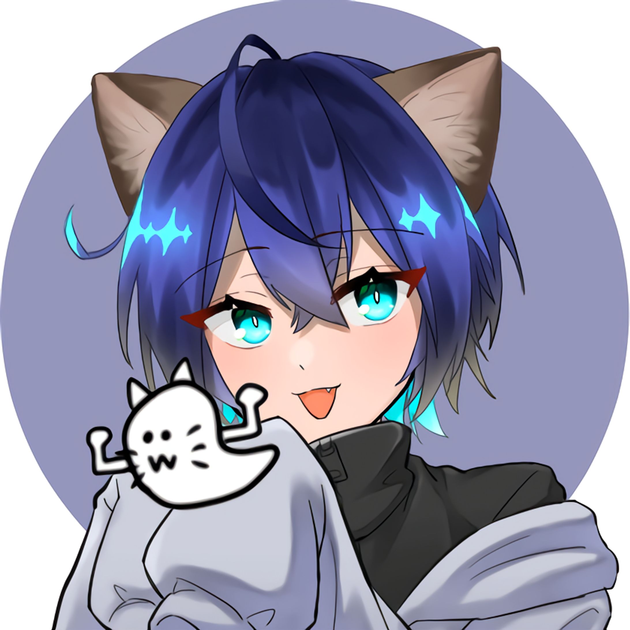 アイコン ツイキャス配信者 もすねこ 様より-1