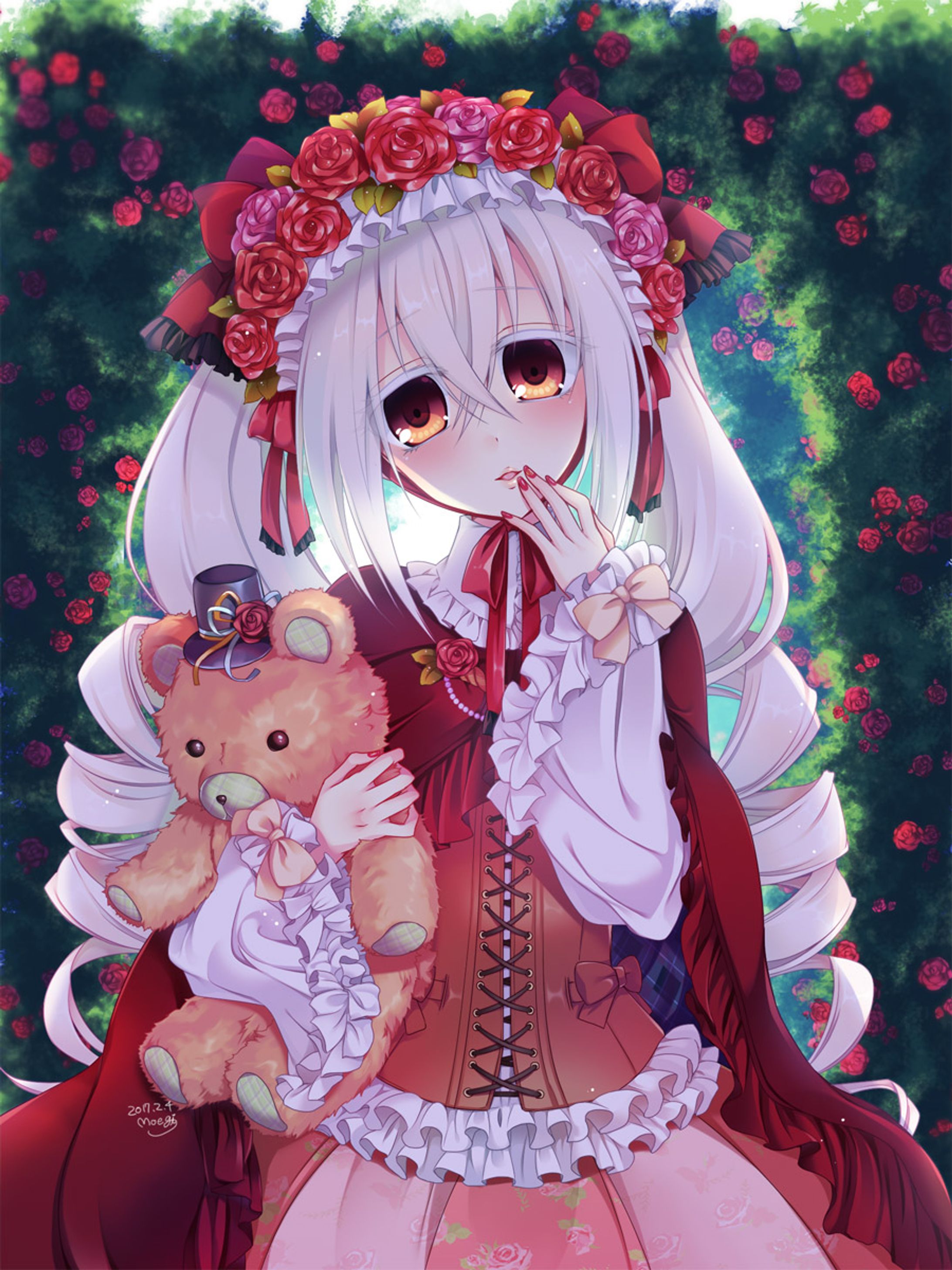 薔薇フリルちゃん 小サイズ-1